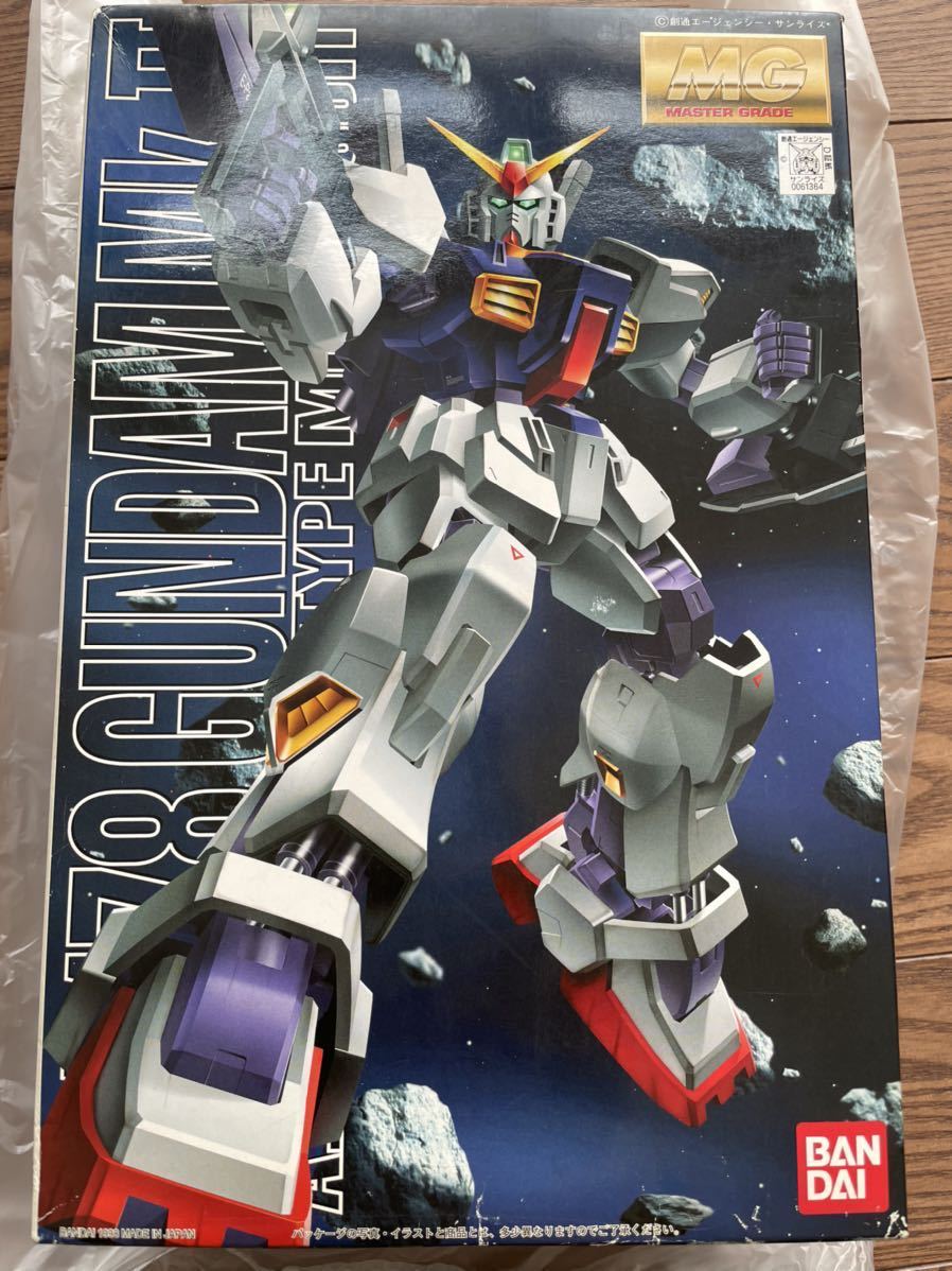 バンダイ MG 1/100 RX-178 ガンダムMk-Ⅱ エゥーゴ仕様 旧キット 未 