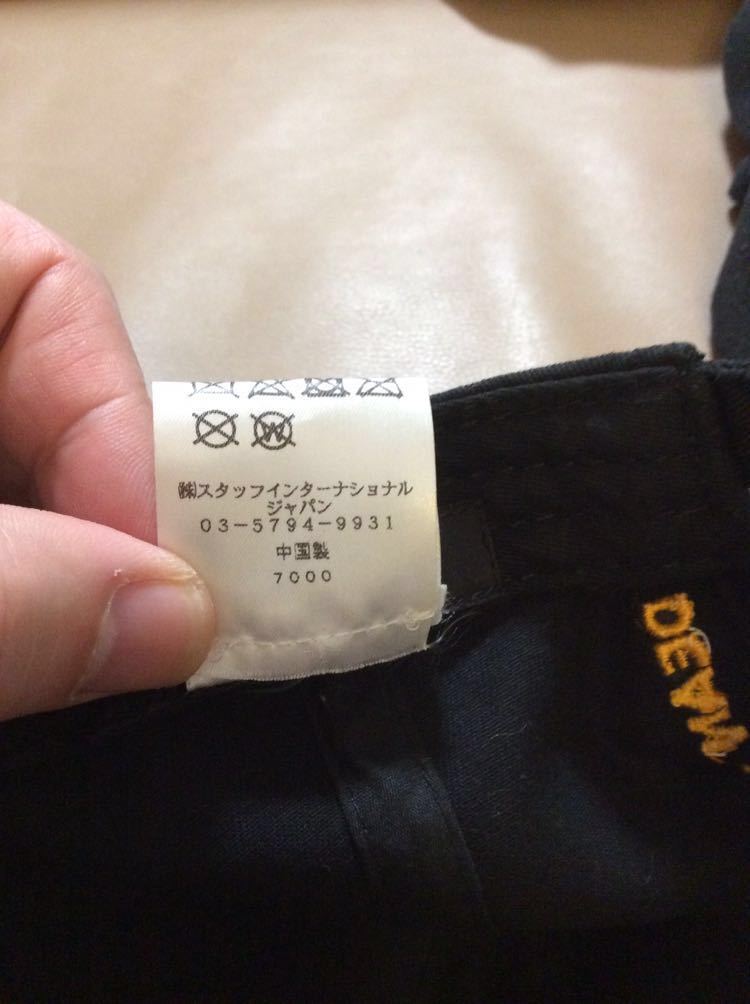 DSQUARED2 ディースクエアード キャップ 帽子 ペイント加工★ブラック 黒 美中古 キャップ 帽子 DSQUARED2 DSQUARED ディースクエアードキャップ国内正規品 正規品