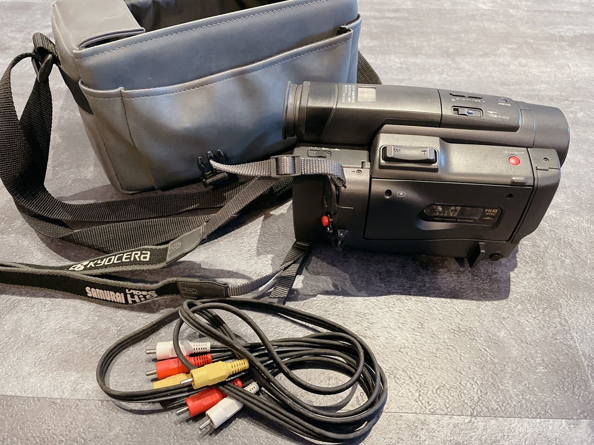 KYOCERA 京セラ KX-LV1 ハイエイトビデオカメラ（VideoHi8/8mmビデオ