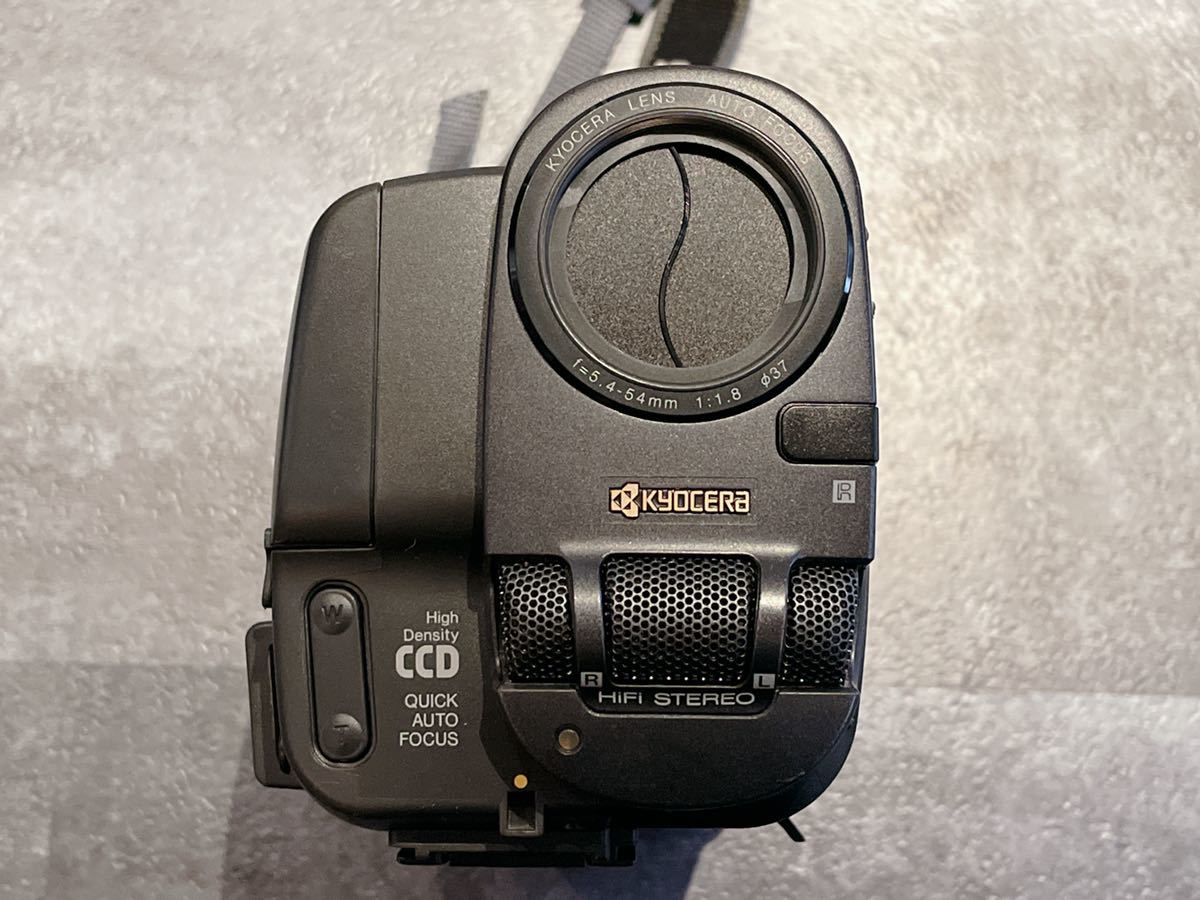 KYOCERA 京セラ KX-LV1 ハイエイトビデオカメラ（VideoHi8/8mmビデオ