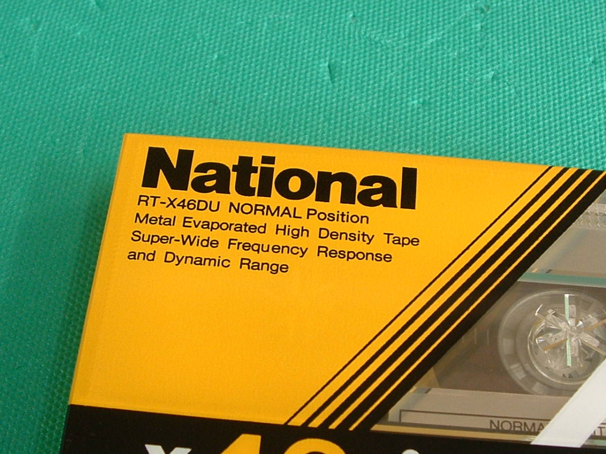 ☆National カセットテープ オングローム RT-X46DU/ 2本セット ☆National カセットテープ オングローム RT-X46DU/ 2本セット