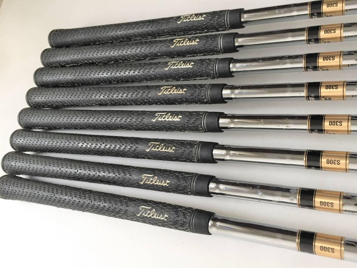 名器 タイトリスト 670 FORGED フォージド アイアン 3-PW 8本 DG S300