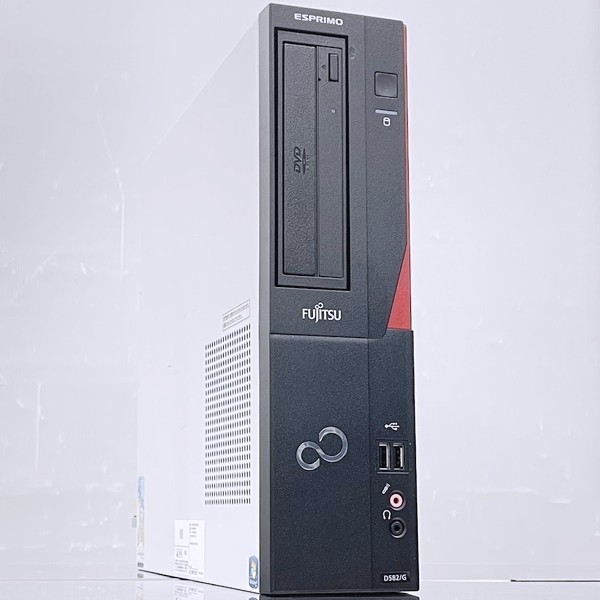 SM513 ラスト1 特価品 Fujitsu D582/G スリムPC Celeron-G1610-2.60GHz