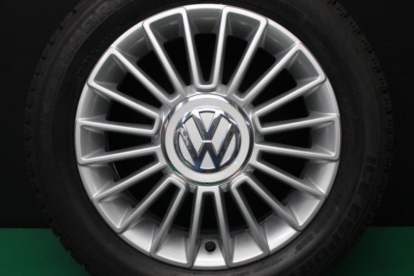 中古スタッドレス 中古ホイール セット VW UP アップ 純正 15インチ