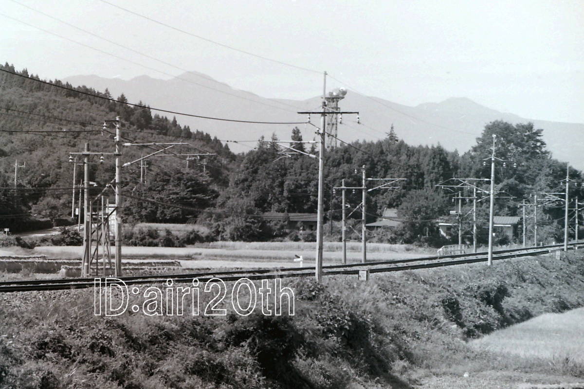 F01526【古い 鉄道 ネガフィルム】35mm 6コマ◇昭和59年 ※JR 電車 汽車 蒸気機関車