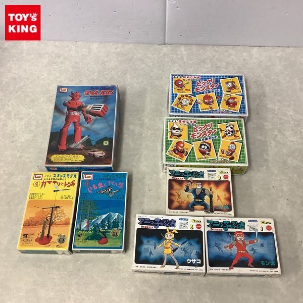1円～ イマイ他 スーパーロボット マッハバロン、ピタバン アニッ子忍者 ウサコ 等