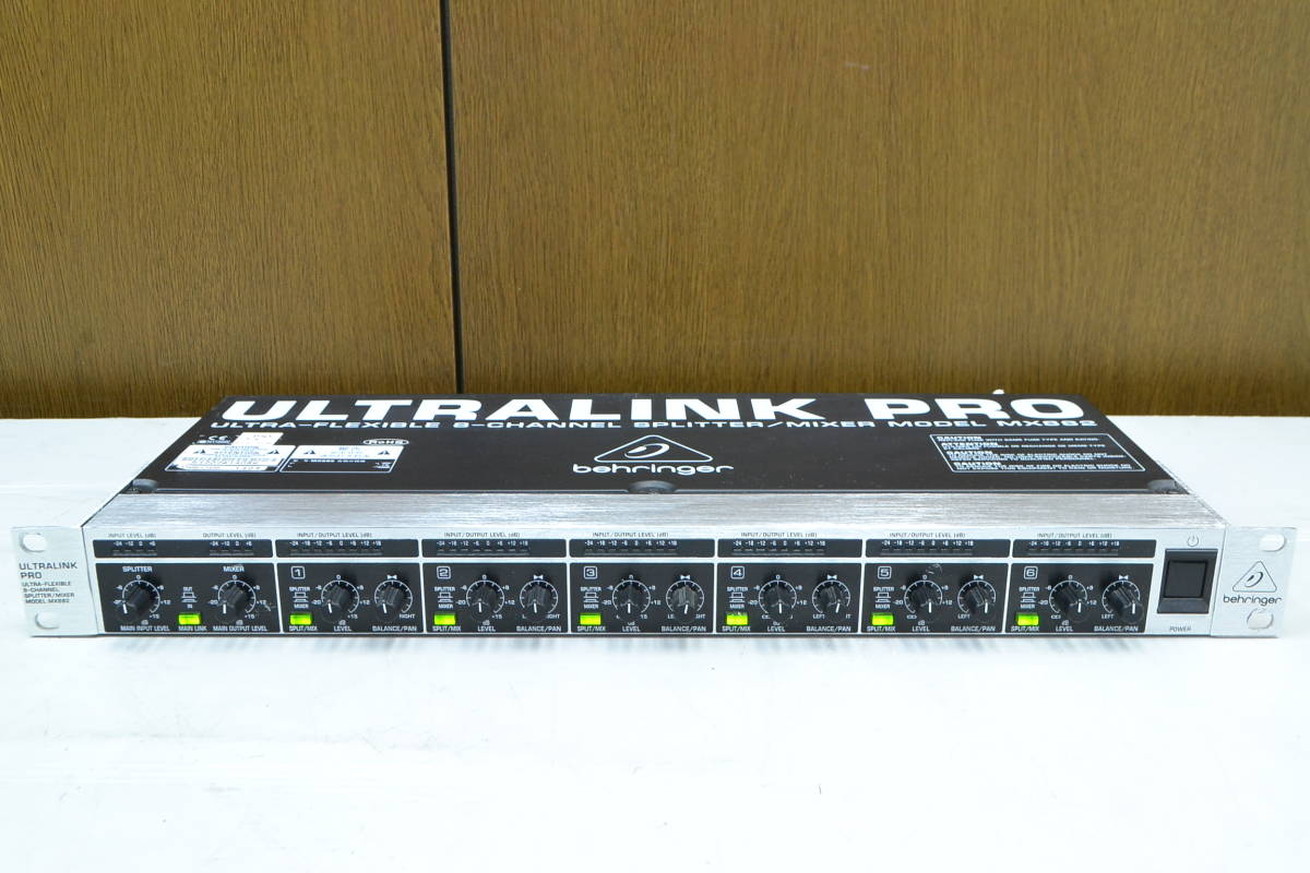 定番人気，新作登場 F713 通電確認のみ ジャンク BEHRINGER べリンガー MX882 ULTRALINK PRO ラインミキサー 電源ケーブル無(ミキサー)｜売買されたオークション情報、yahooの商品情報をアーカイブ公開 - オークファン ミキサー