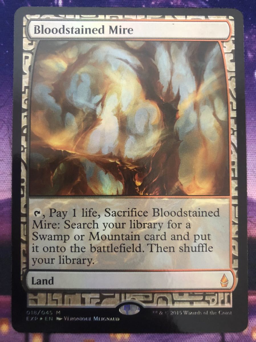 MTG 血染めのぬかるみ/Bloodstained Mire KTK 日本語版 4枚セット MTG