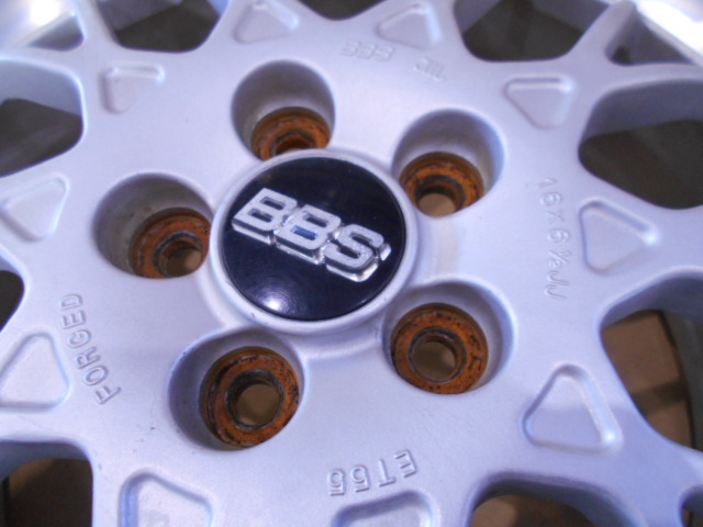 BBS RS2 16インチ オープン 中古 4本 100-5H 6.5JJ ET55 RS RG 鍛造 