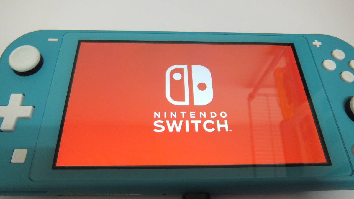 起動確認済】スイッチライト本体のみターコイズ中古