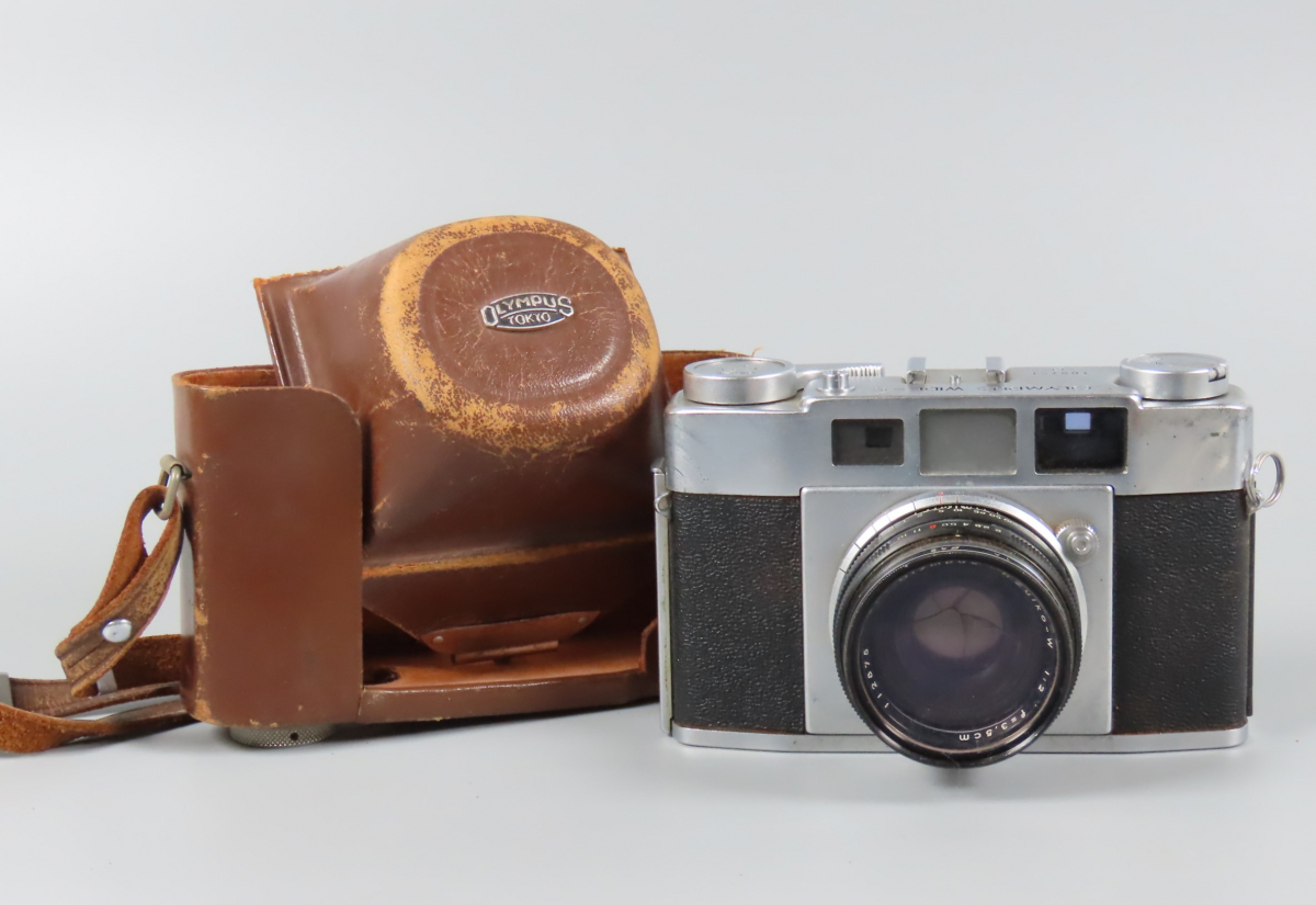 オリンパス WIDE-S OLYMPUS -W F2 3.5cm フィルムカメラ レンズ ○HS⁄ 1:2
