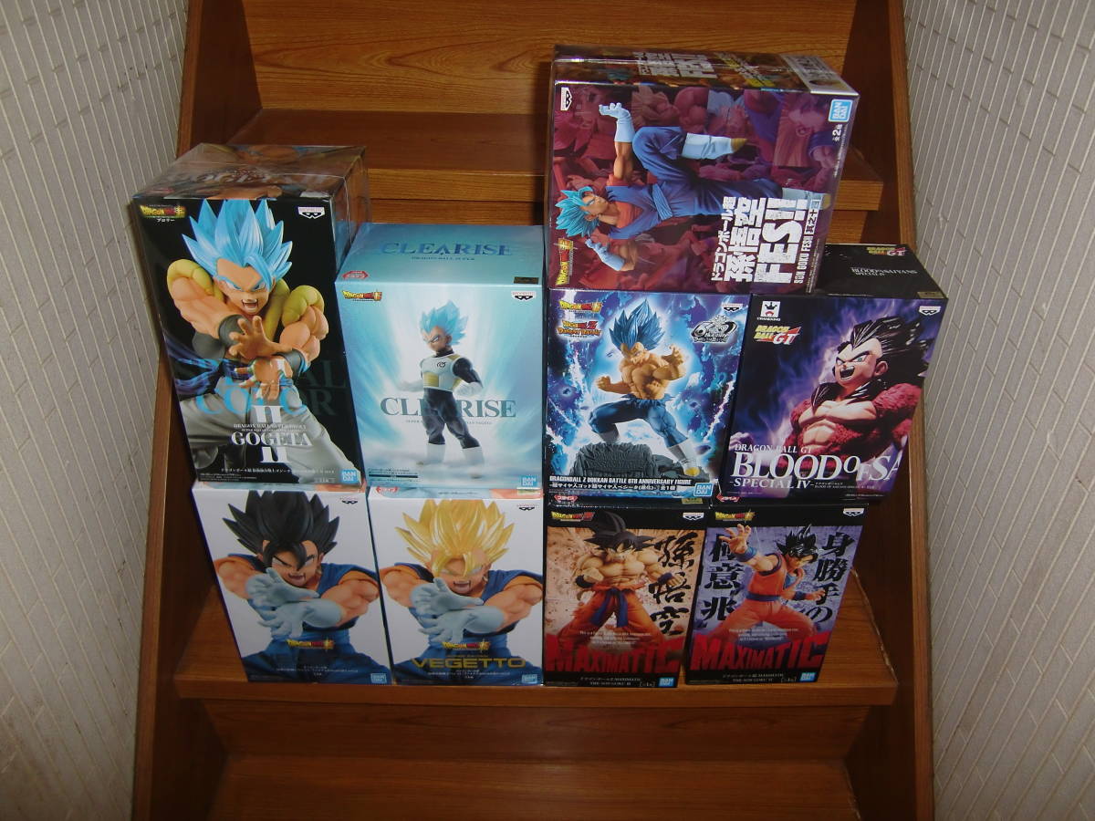 未開封 9種 悟空 ベジータ ゴジータ ベジット blood of saiyans FES 