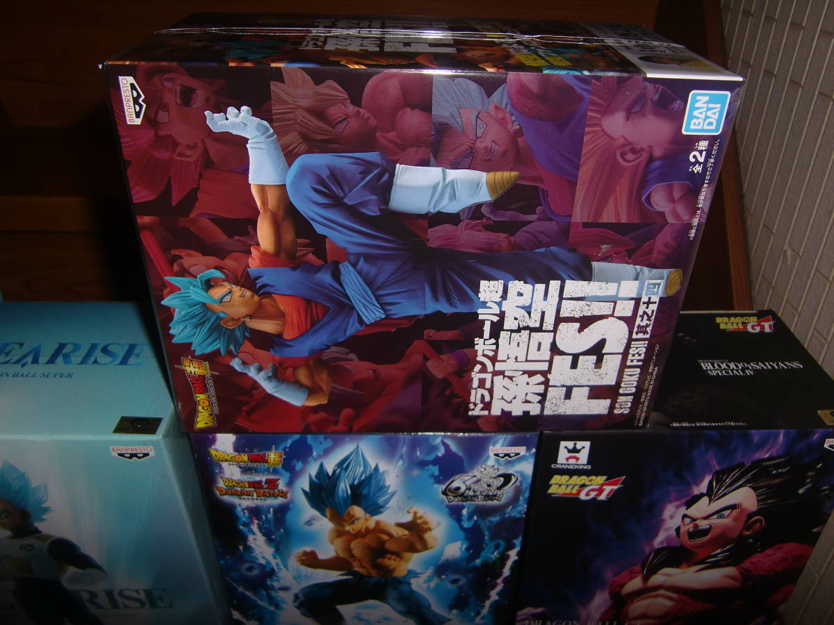 未開封 9種 悟空 ベジータ ゴジータ ベジット blood of saiyans FES 