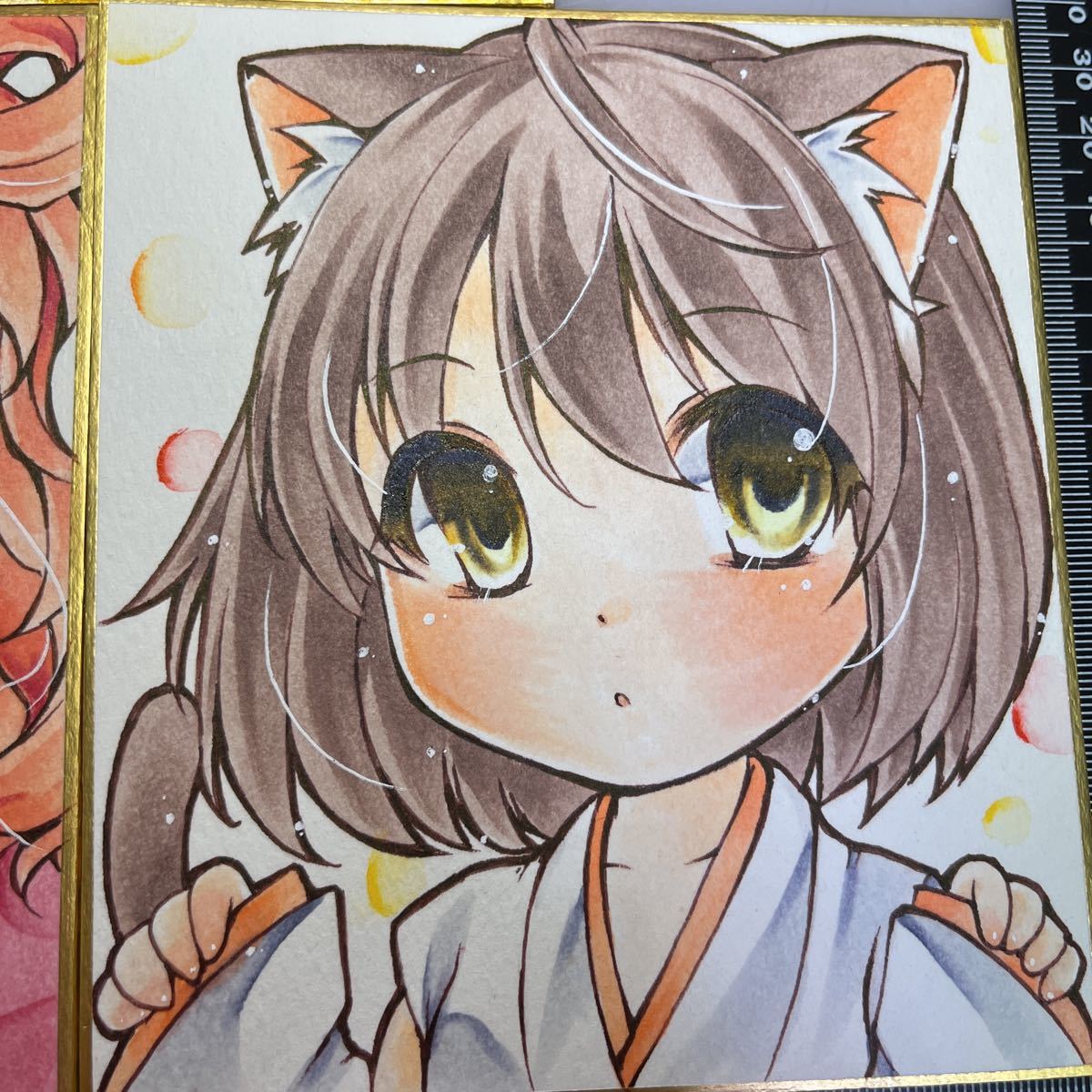オリジナル手描きイラスト ミニ色紙 3枚セット 手描きイラスト 売買されたオークション情報 Yahooの商品情報をアーカイブ公開 オークファン Aucfan Com