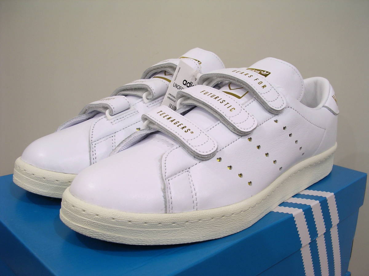 新品 金ベロ adidas UNOFCL HM マスター 白ベルクロ US10.5 28.5cm 