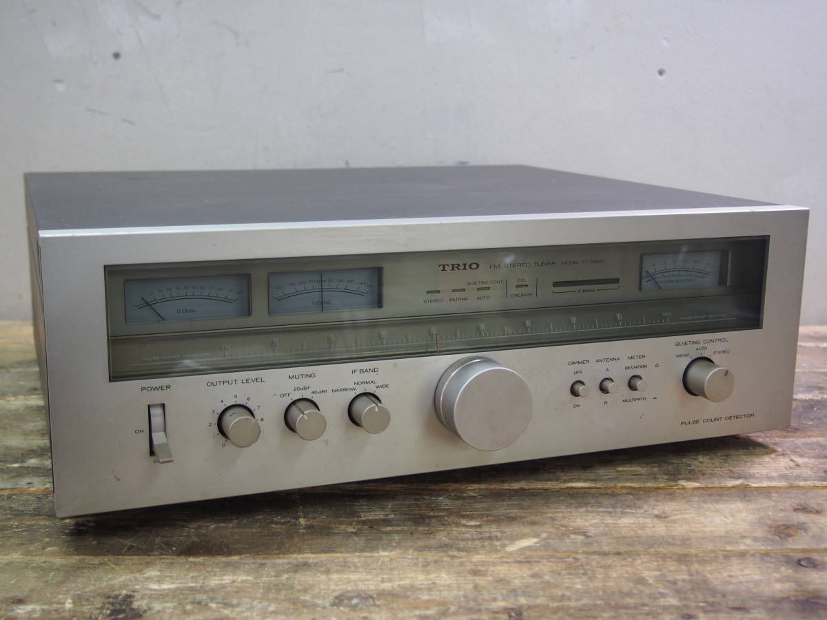☆TRIO トリオ KT-9900 FMSTEREO TUNER FMステレオチューナー ジャンク 
