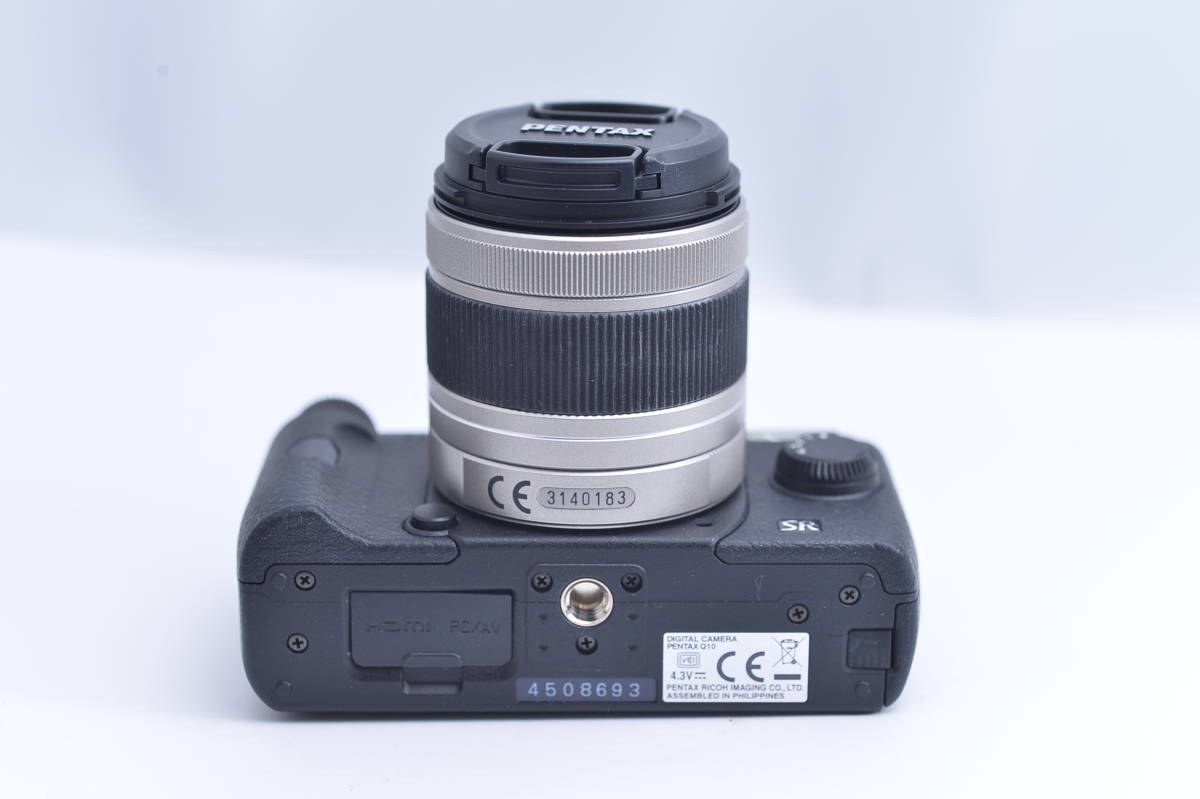 #9492　PENTAX Q1- SR 5-1mm F2.8-4.5 ED AL ペンタックス コンパクト ミラーレス一眼カメラ Canon ペンタックス ⅲ&frasl;ミラーレス一眼&frasl;箱.説明書.付属付き SR Q1- 0