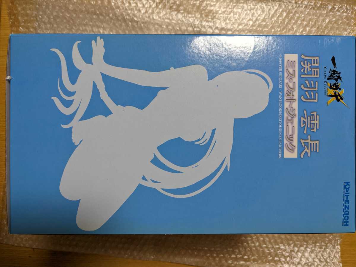 未開封 一騎当千XX 関羽雲長 ミス・フォトジェニック (1/6 PVC塗装済み 