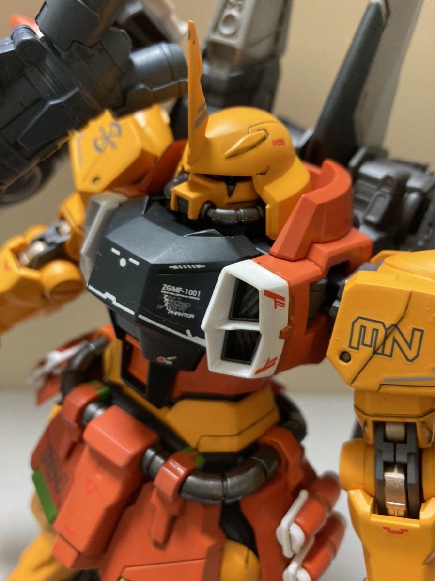 MGザクファントム改修塗装完成品 ハイネ機カラー(完成品)｜売買された 