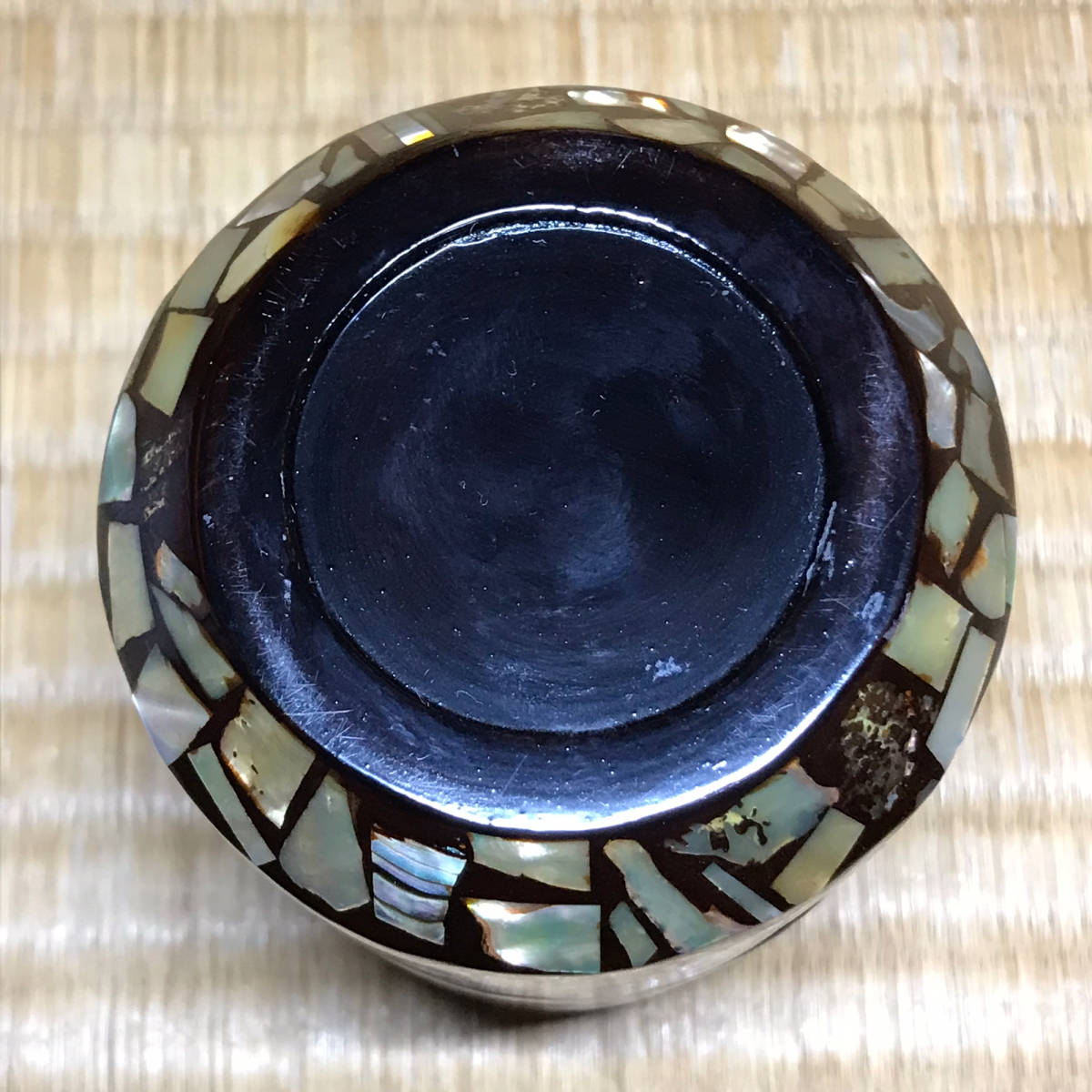 ☆茶道具/漆塗工芸/木漆！螺鈿 茶器/棗！国の重要無形文化財「木工芸 