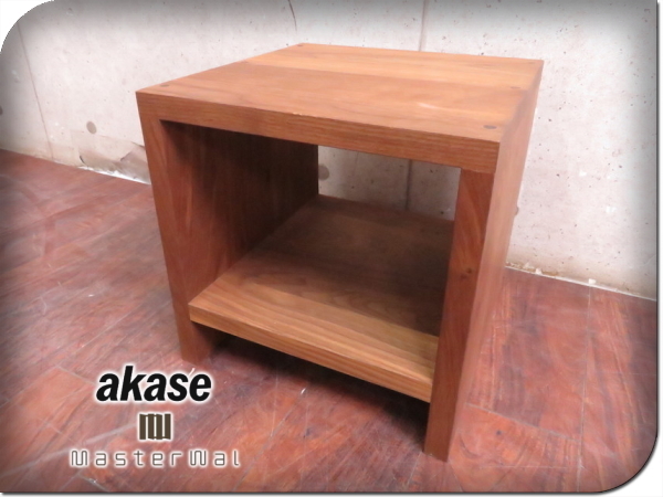 【品質保証，お買い得】 展示品/アカセ木工/MASTERWAL/マスターウォール/高級/UNISON/ユニゾン/伊藤浩平/ウォールナット/ナイトテーブル/サイドテーブル/sww8946t(サイドテーブル)｜売買されたオークション情報、yahooの商 サイドテーブル