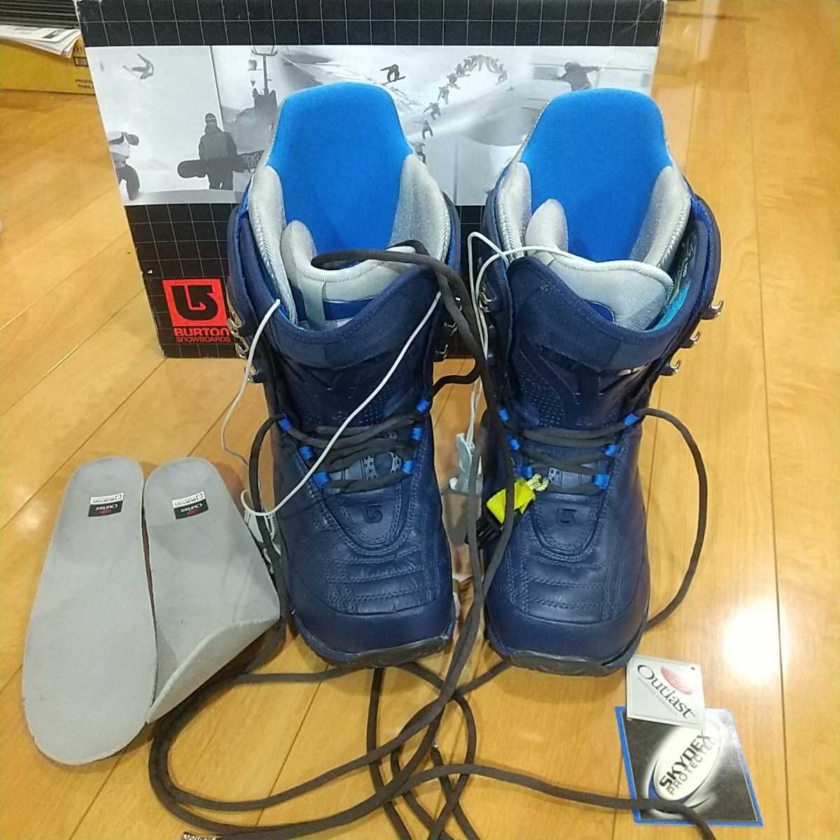 中古現状品 BURTON バートン ION HD スノーボードブーツ ネイビー 27.5  