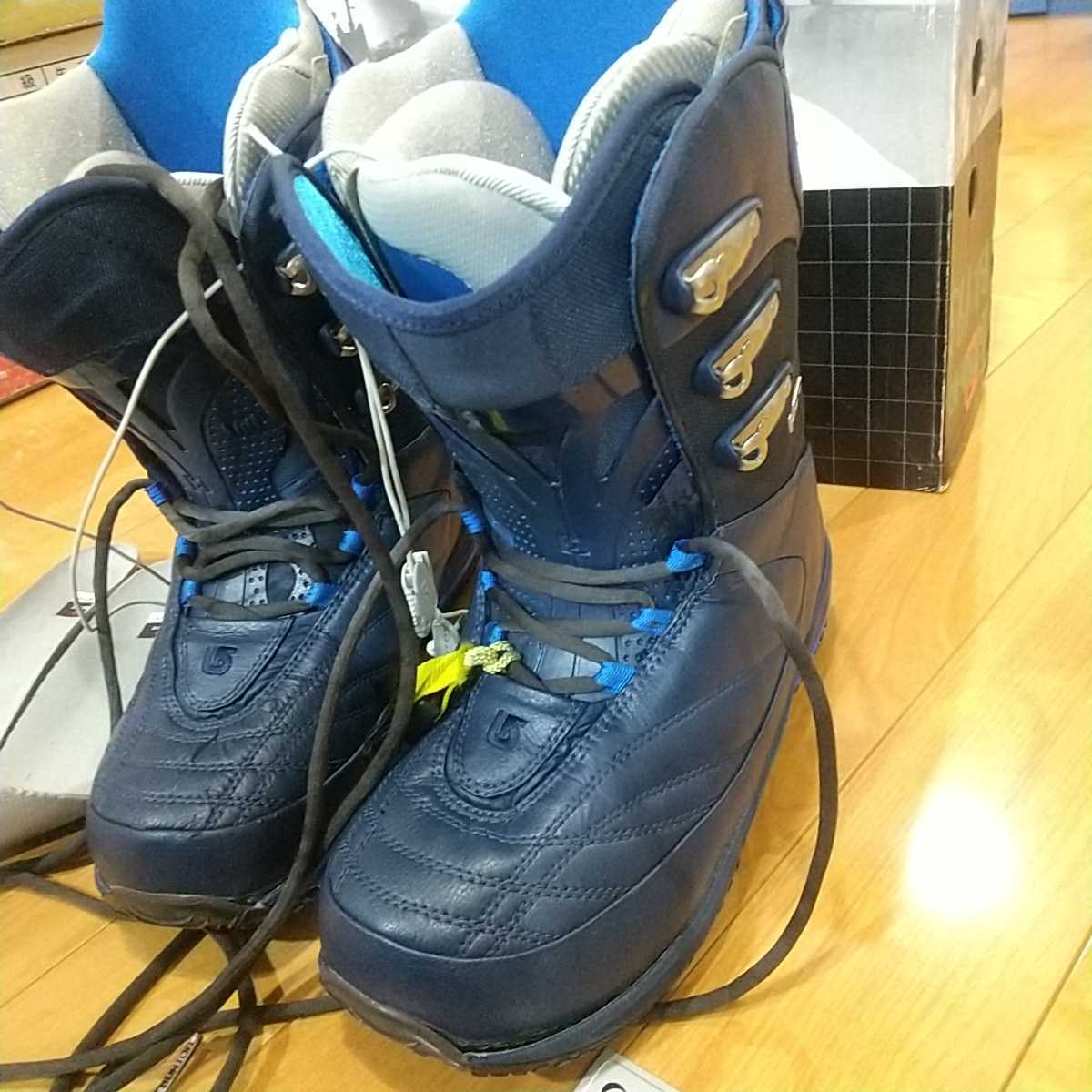 中古現状品 BURTON バートン ION HD スノーボードブーツ ネイビー 27.5  