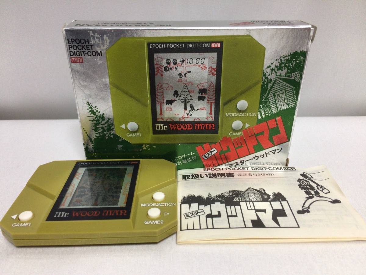 ミスターウッドマン　新品未使用 ミスター・ウッドマン エポック LCD（ゲームウォッチ GAME＆WATCH