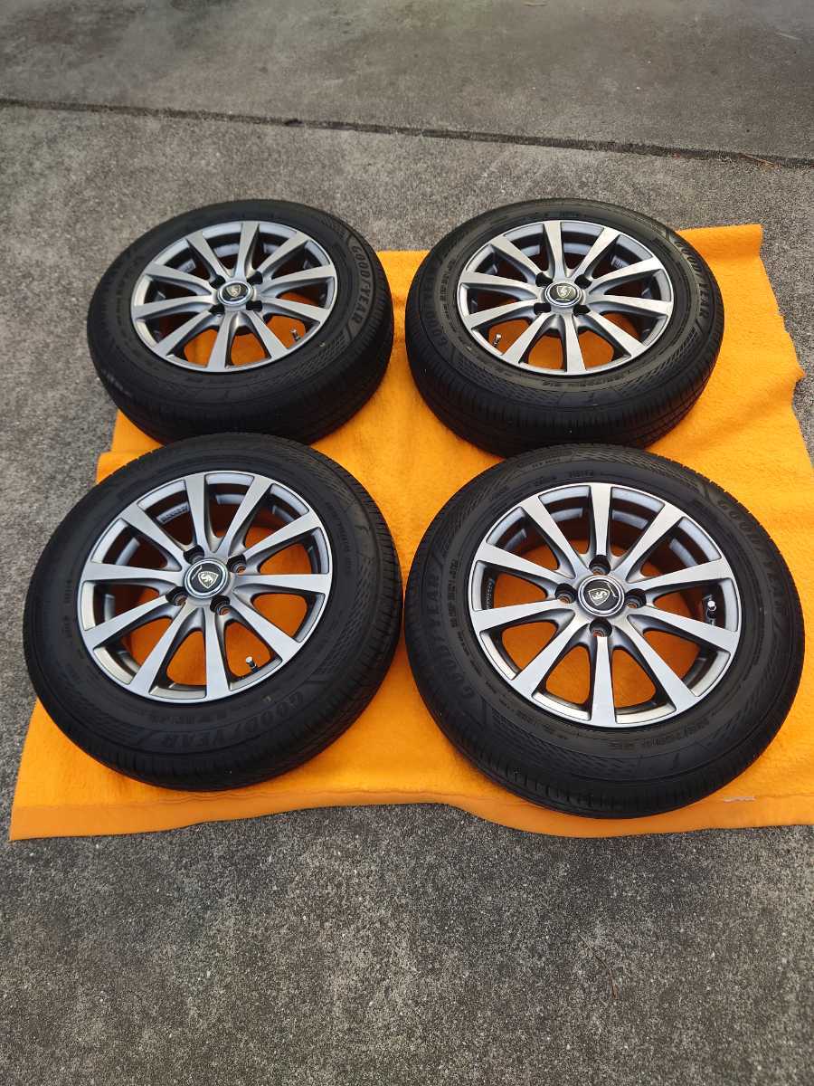 マナレイスポーツES 14インチ 4穴 5.5J PCD100 インセット+38 
