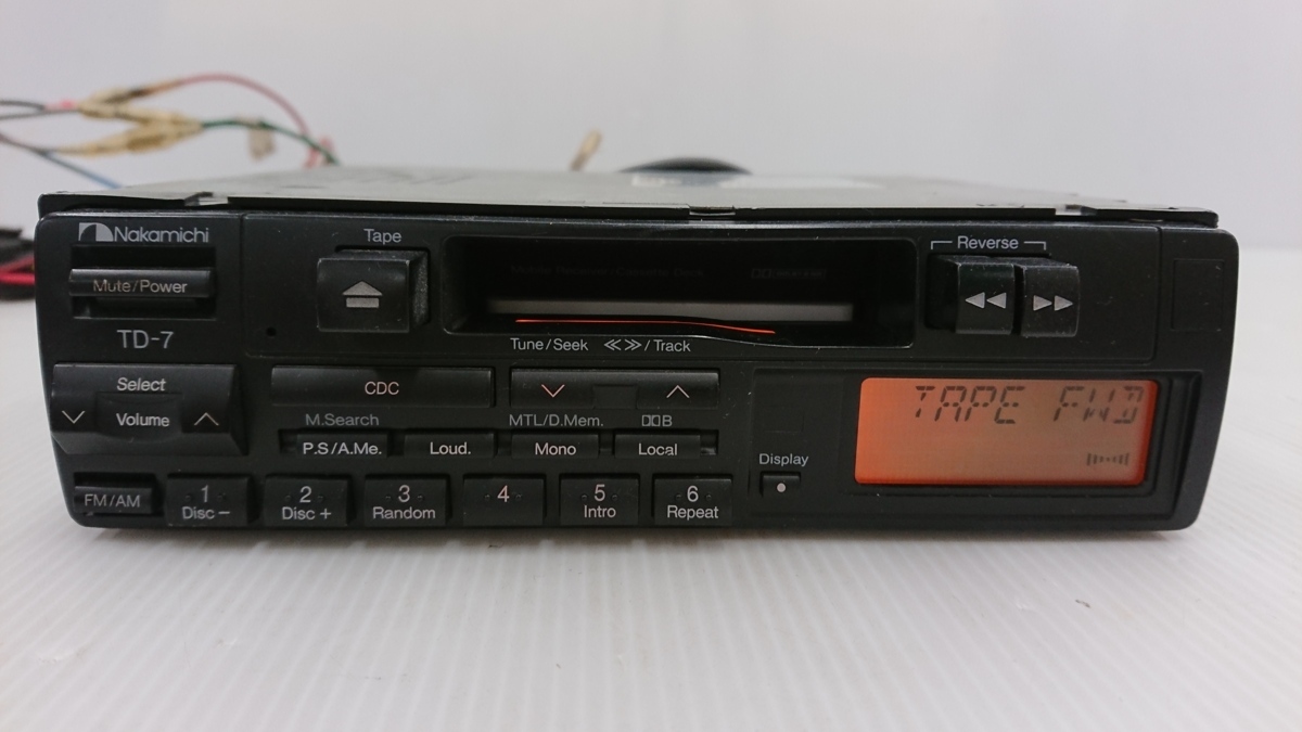 カセットデッキ Nakamichi ナカミチ ZX-7 - TD-7 カセットチューナーの