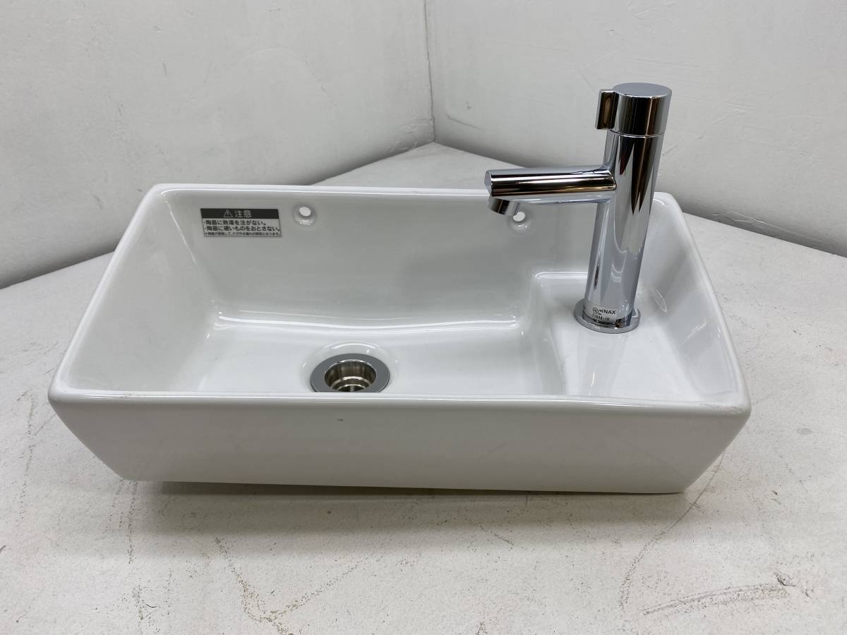 B6 展示品 手洗い器 INAX L-35 壁付式手洗器 角形手洗器 LIXIL 洗面 トイレ リフォーム最適(手洗器)｜売買された ...