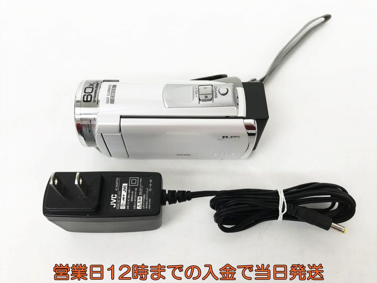 JVC ビクター デジタルビデオカメラ GZ-E770-W ホワイト 本体