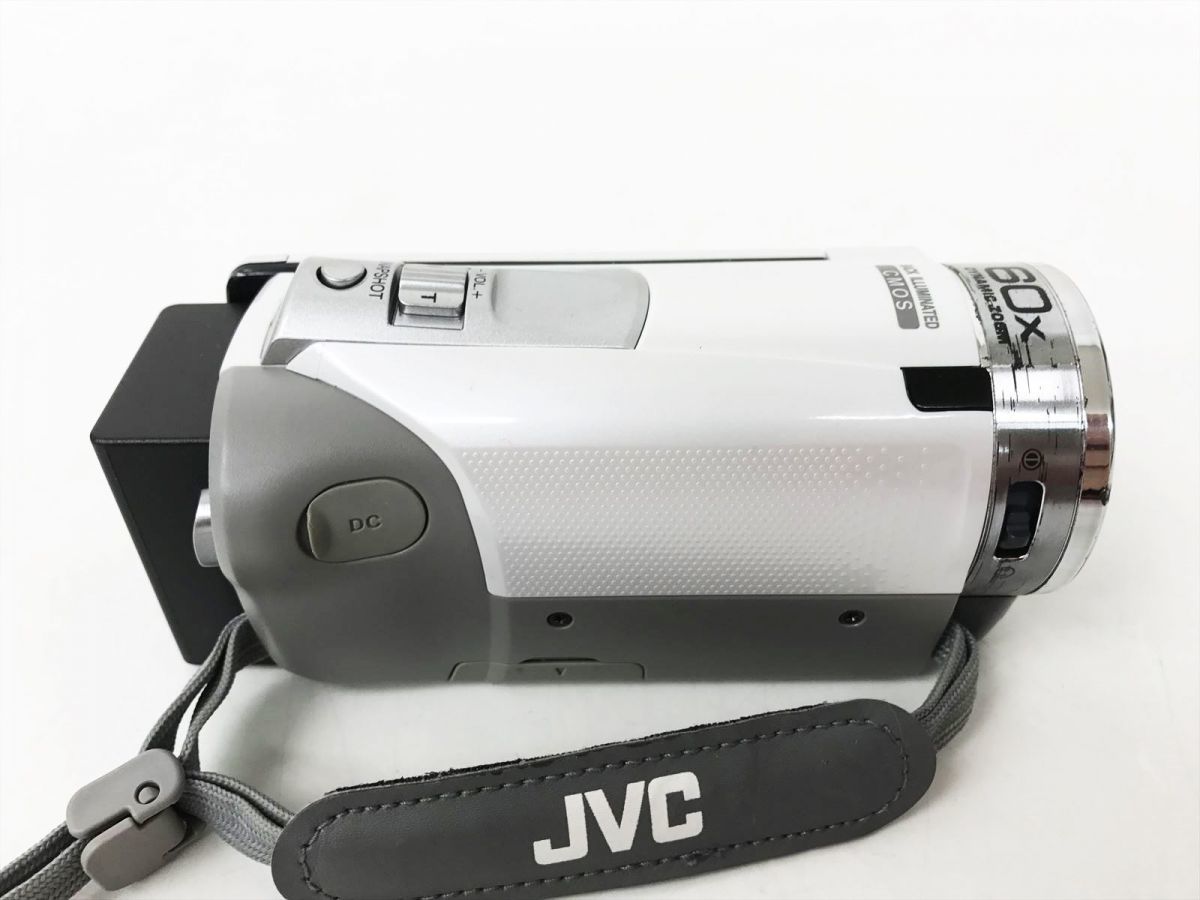 JVC ビクター デジタルビデオカメラ GZ-E770-W ホワイト 本体