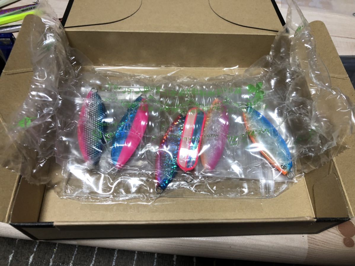 未使用】 ルアーズケミスト サーモンスプーン 5個プラスおまけ1セット 