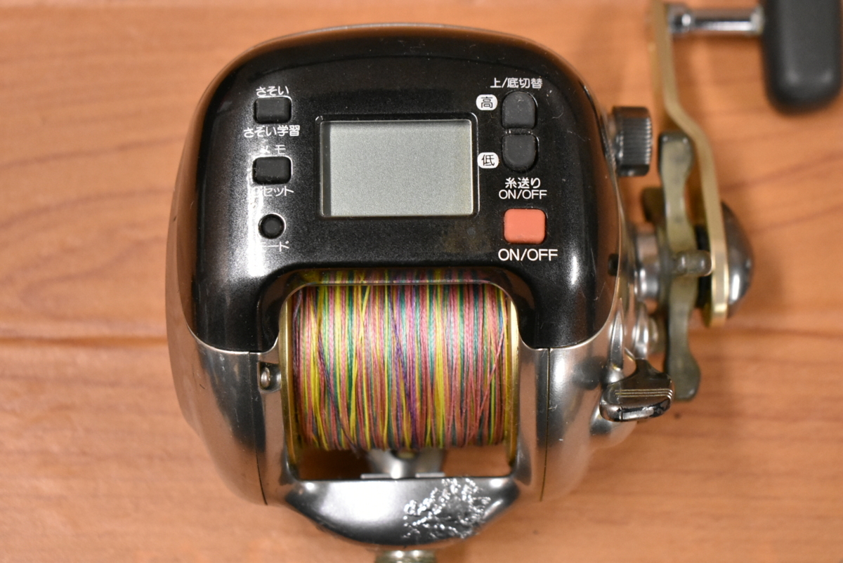 1スタ 動作確認済】シマノ 電動丸 3000XH 右 SHIMANO 電動リール 船 