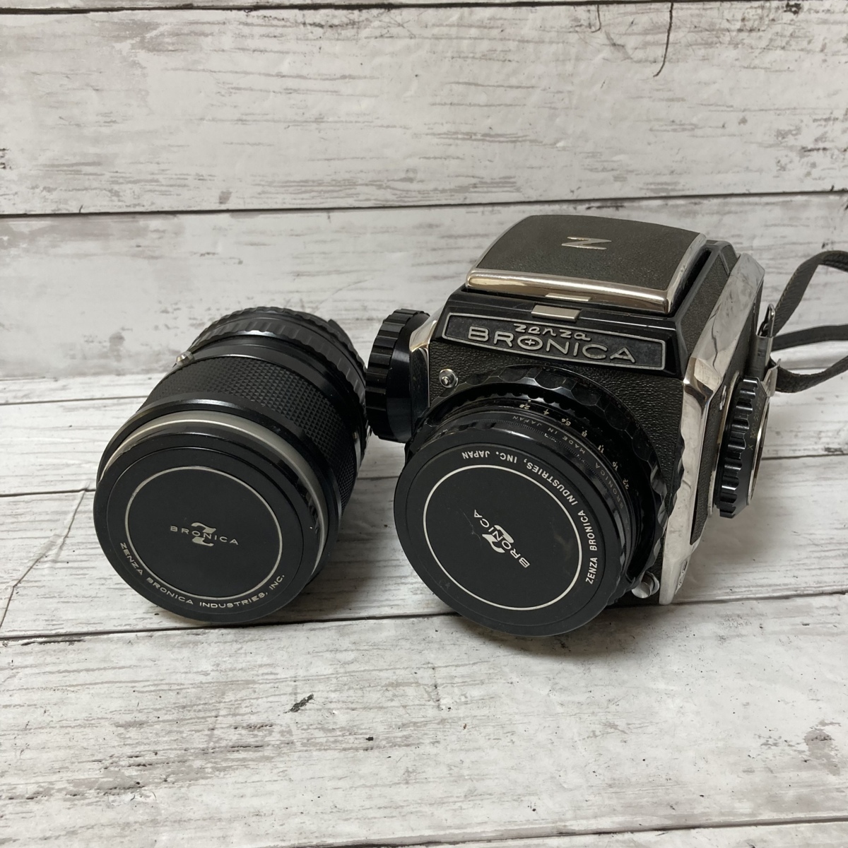 必見！人気機種☆ダブルレンズ☆ゼンザブロニカ Zenza Bronica S2