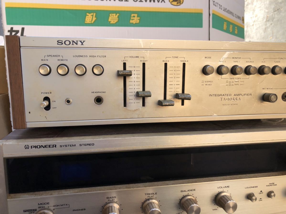 ソニー プリメインアンプ TA-1055A 動作確認済｜Yahoo!フリマ（旧
