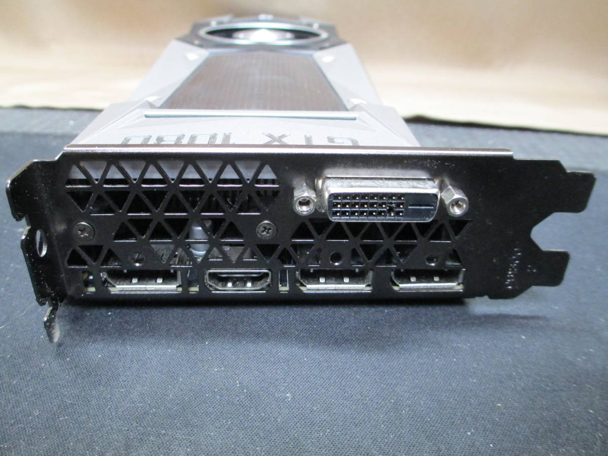 ☆ジャンク起動不可 ZOTA CGeForce GTX 1080 Founders Edition ZT