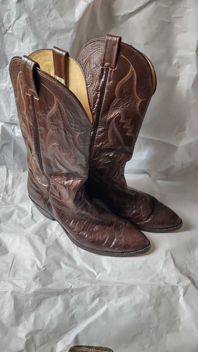 NOCONA ウエスタンブーツ⁄--⁄BRW⁄レザー⁄⁄ ウエスタンブーツ 中古USA製 