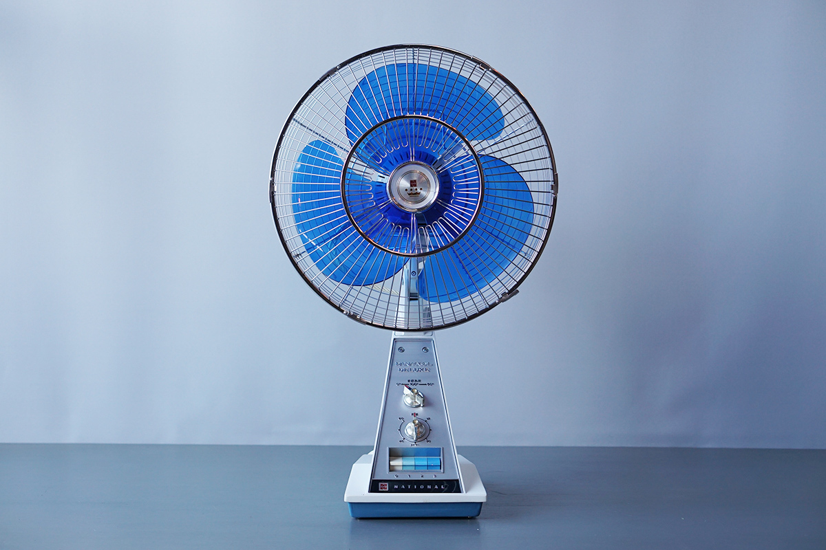National/ナショナル F-35FG 35cm AC 扇風機 中古動作品 [松下電器