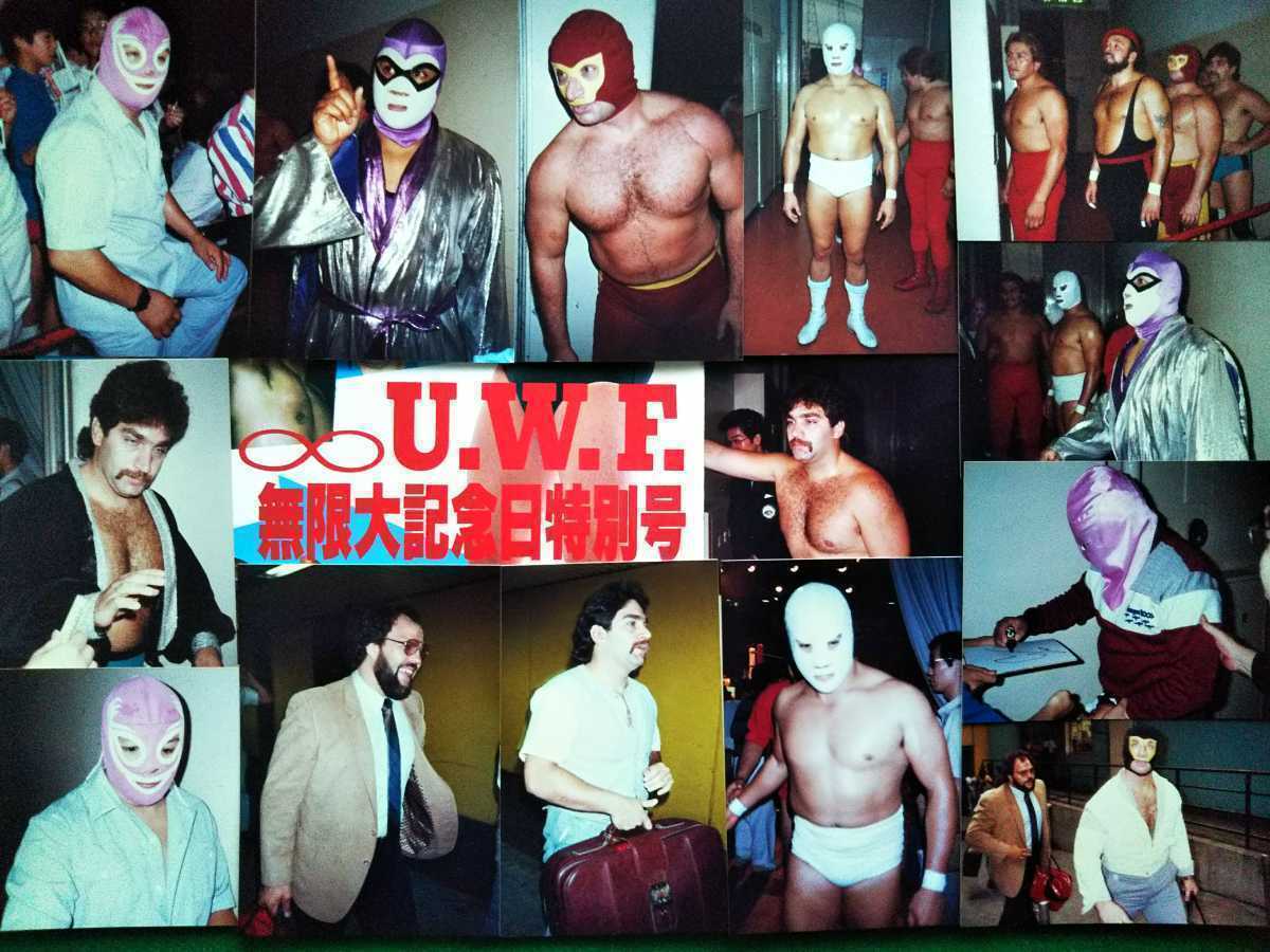 最安値，定番 プロレスＵＷＦ1984年 無限大記念日 ／ パンフレット スタンプ入り 直筆サイン1／ 生写真30枚 全外国人 レア マニアック ベルト姿(プロレス)｜売買されたオークション情報、yahooの商品情報を プロレス