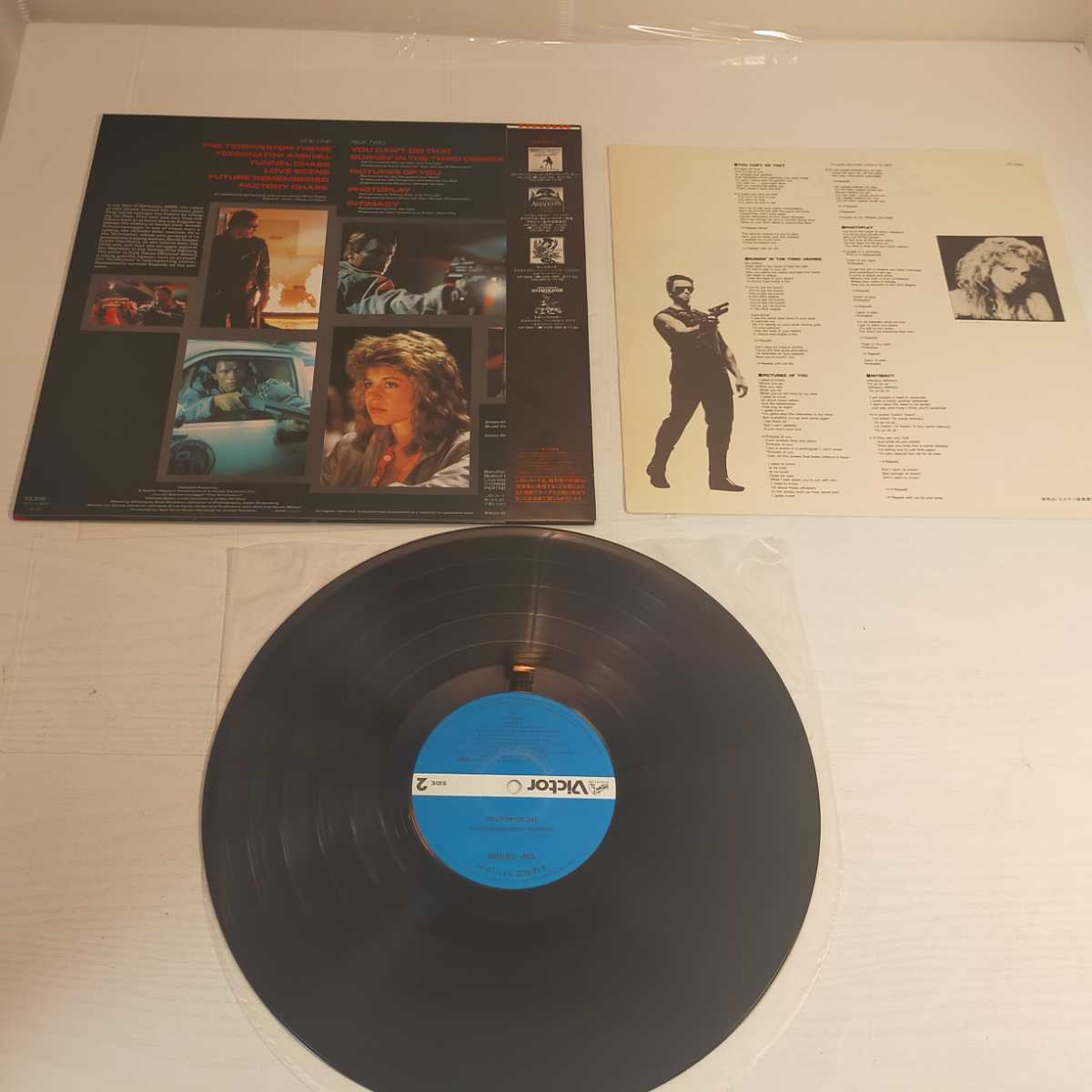 OST ターミネーター　THE TERMINATOR レコード　帯付き盤美品 OST ターミネーター THE TERMINATOR レコード 帯付き盤美品 - メルカリ