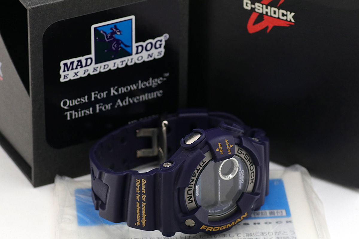 1円～ 超美品 CASIO カシオ G-SHOCK フロッグマン MAD DOG マッド 