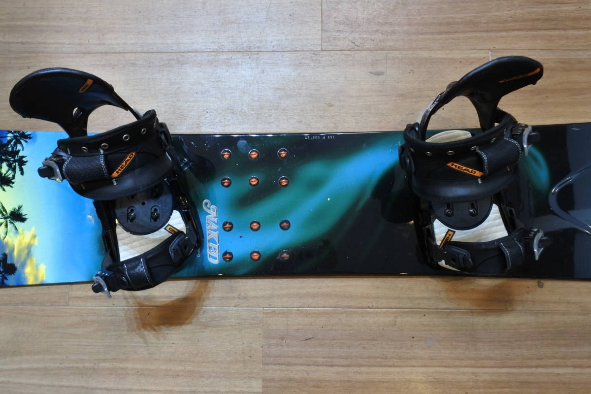 KSD/Back/01】Japana/Naked 153cm スノーボード HEAD