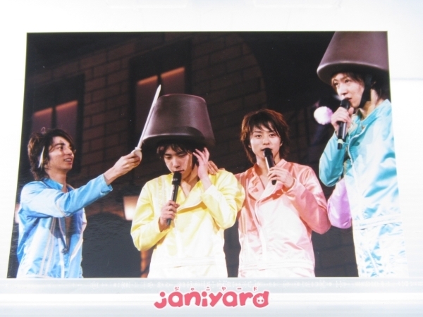 嵐 初期 公式写真 2003-2004 WINTER CONCERT LIVE IS HARD だからHAPPY