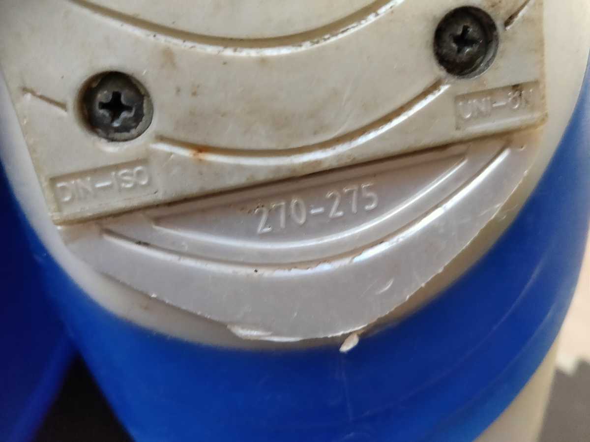 スキーブーツ 316mm DOLOMITE ドロミテ 青色 27～27．5cm用