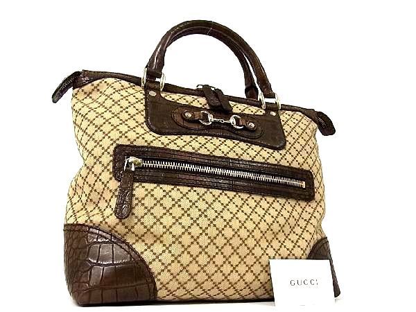 【訳あり】グッチ GUCCI 309413 ディアマンテ ハンドバッグ トート 1円 □極上□本物□美品□ GUCCI グッチ 247233 002123 ディアマンテ