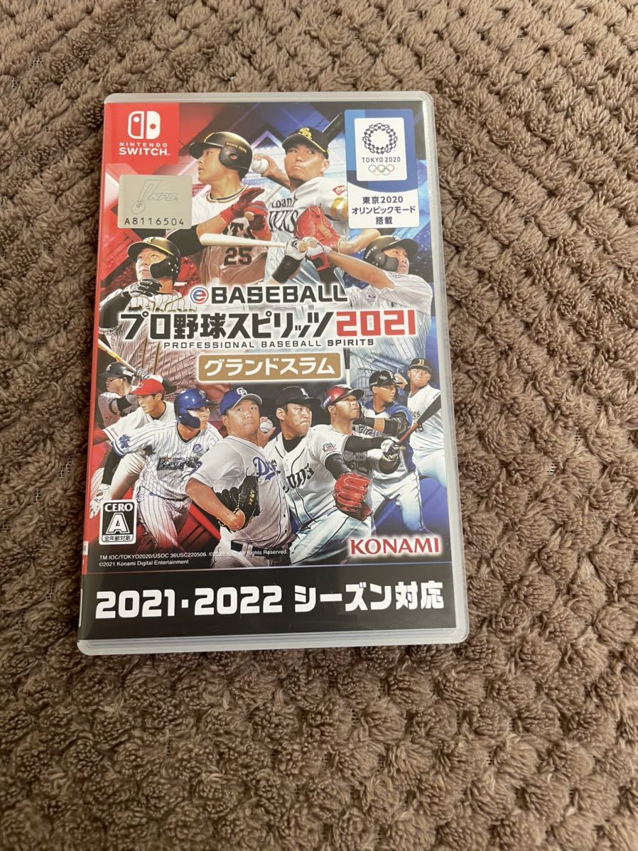 定番人気，大人気 プロ野球スピリッツ2021 プロスピ Nintendo Switch スイッチ ソフト カセット(ニンテンドースイッチソフト)｜売買されたオークション情報、yahooの商品情報をアーカイブ公開 - オークファン ニンテンドースイッチソフト