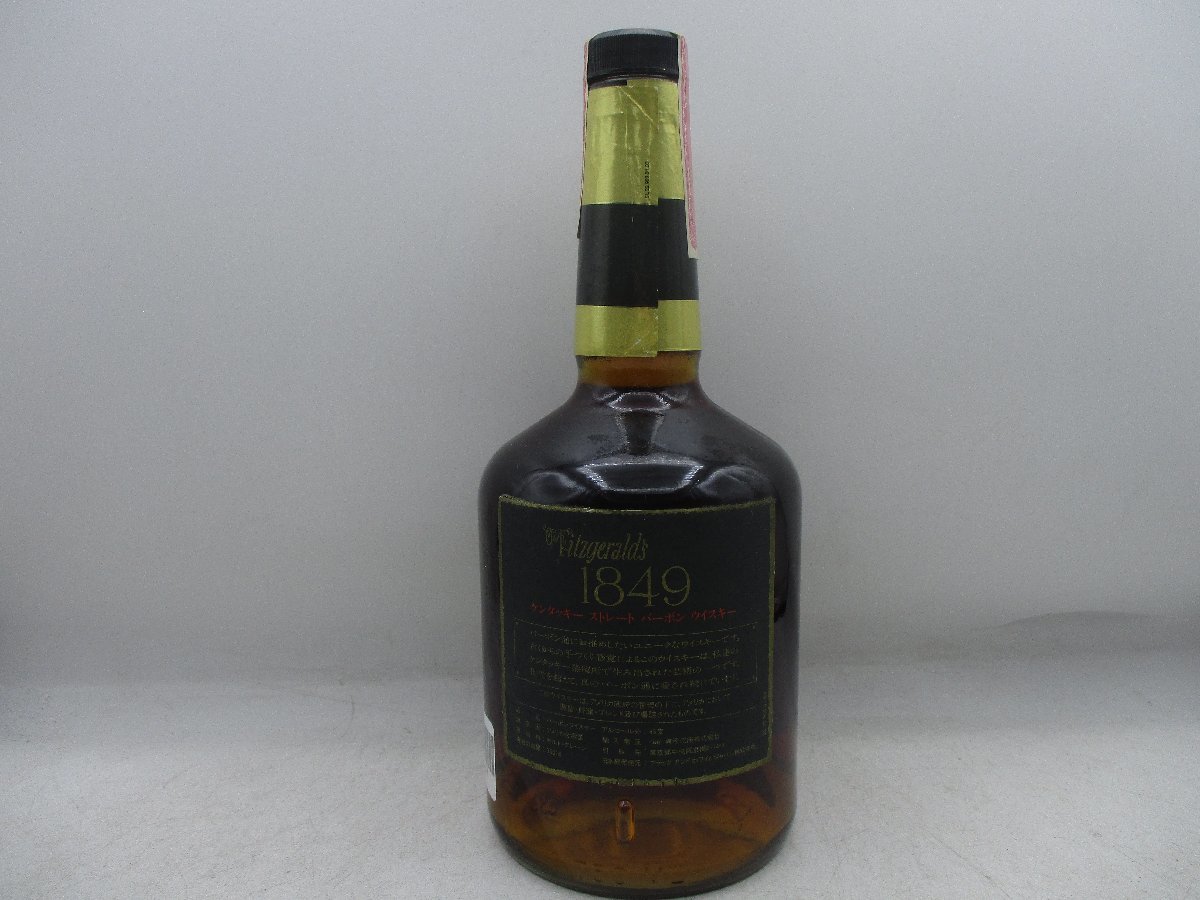 同梱OK商品】OLD FITZGERALD 8年 1849 オールド フィッツジェラルド