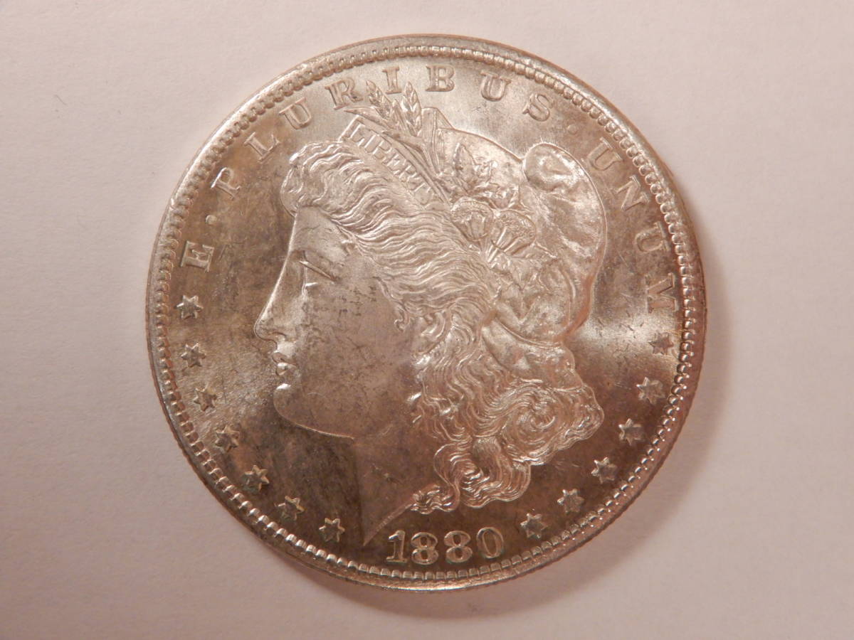  ５ コレクター放出品 アメリカ １８８０年 １ドル モルガンダラー 銀貨 コイン(北アメリカ)｜売買されたオークション情報、yahooの商品情報をアーカイブ公開 - オークファン 北アメリカ